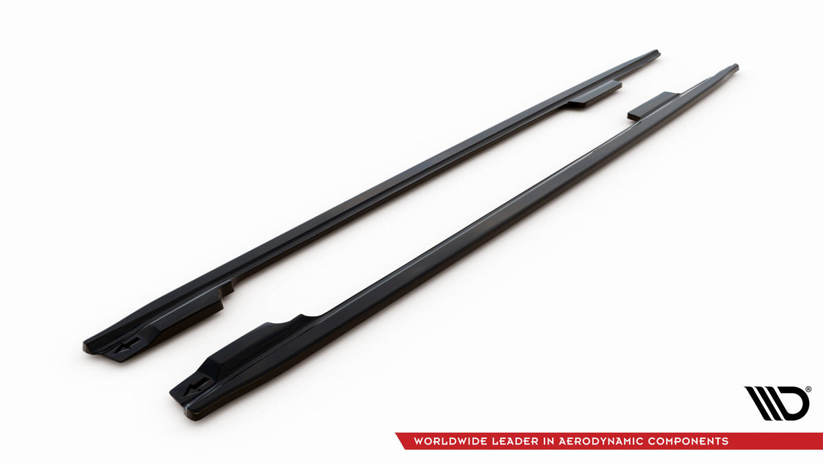 Terskelpanel V.2 i ABS-plast for Audi A4 B8 med medfølgende festemateriell