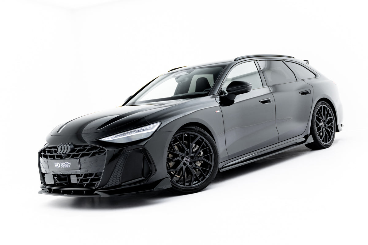 Sideskjørt diffusers montert på Audi A6 S-Line Avant C9