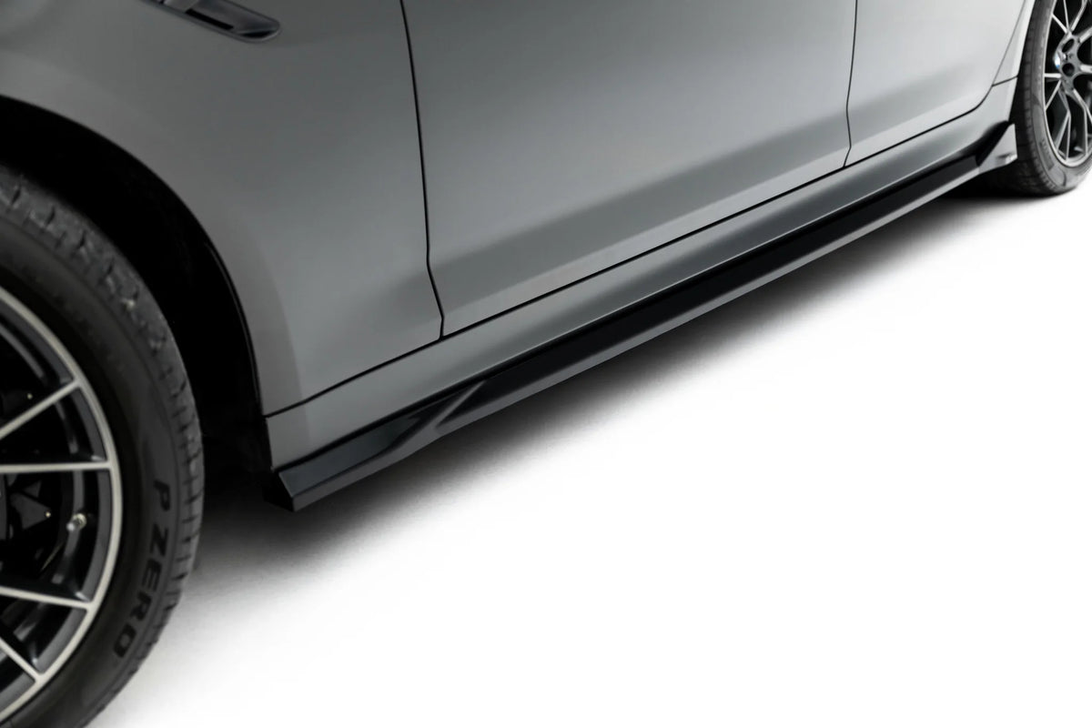 Maxton Design sideskjørt V.2 til BMW M5 F90 sett i profil