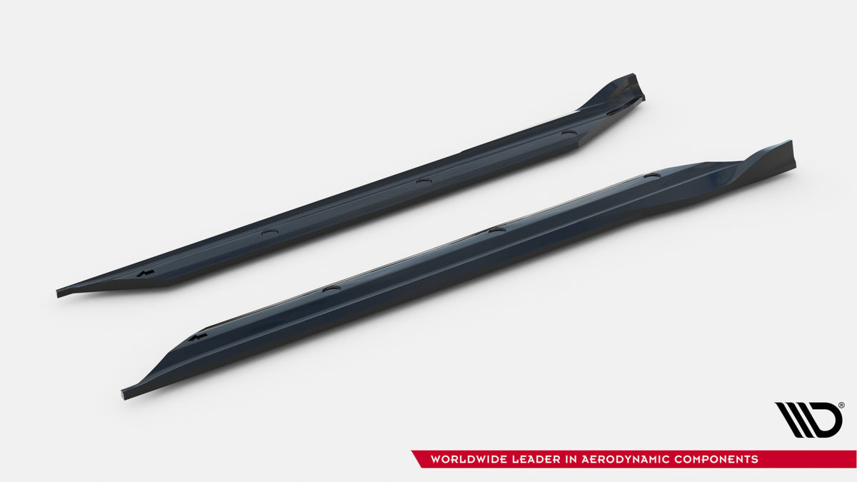 Sideskjørt Diffusorer V.2 Porsche 718 Cayman GTS (982c) - PO-CA-718-GTS-SD2G