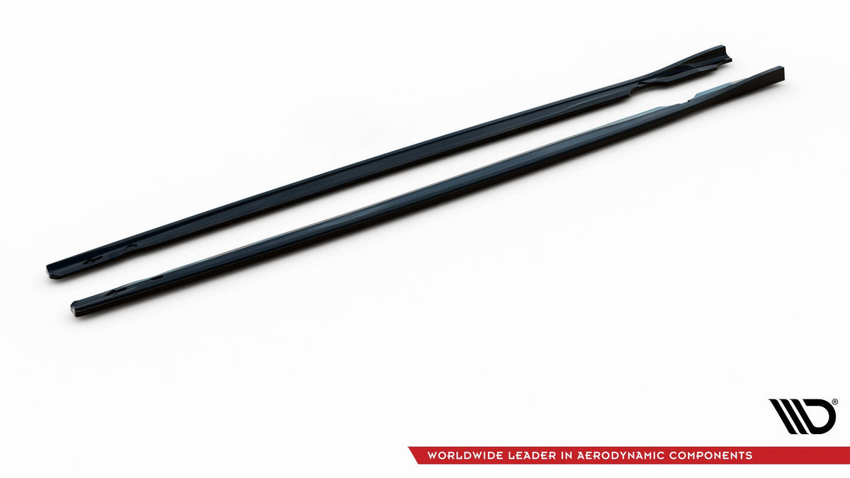 Detaljbilde av Maxton Design sideskjørt diffuser for Golf R Mk8