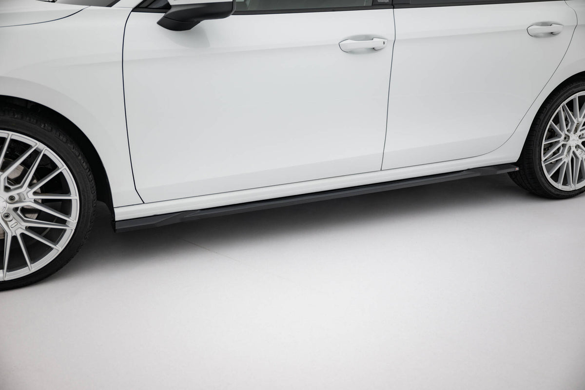 Sideskjørt-diffusorer for VW Passat B9 fra Maxton Design, sett ovenfra