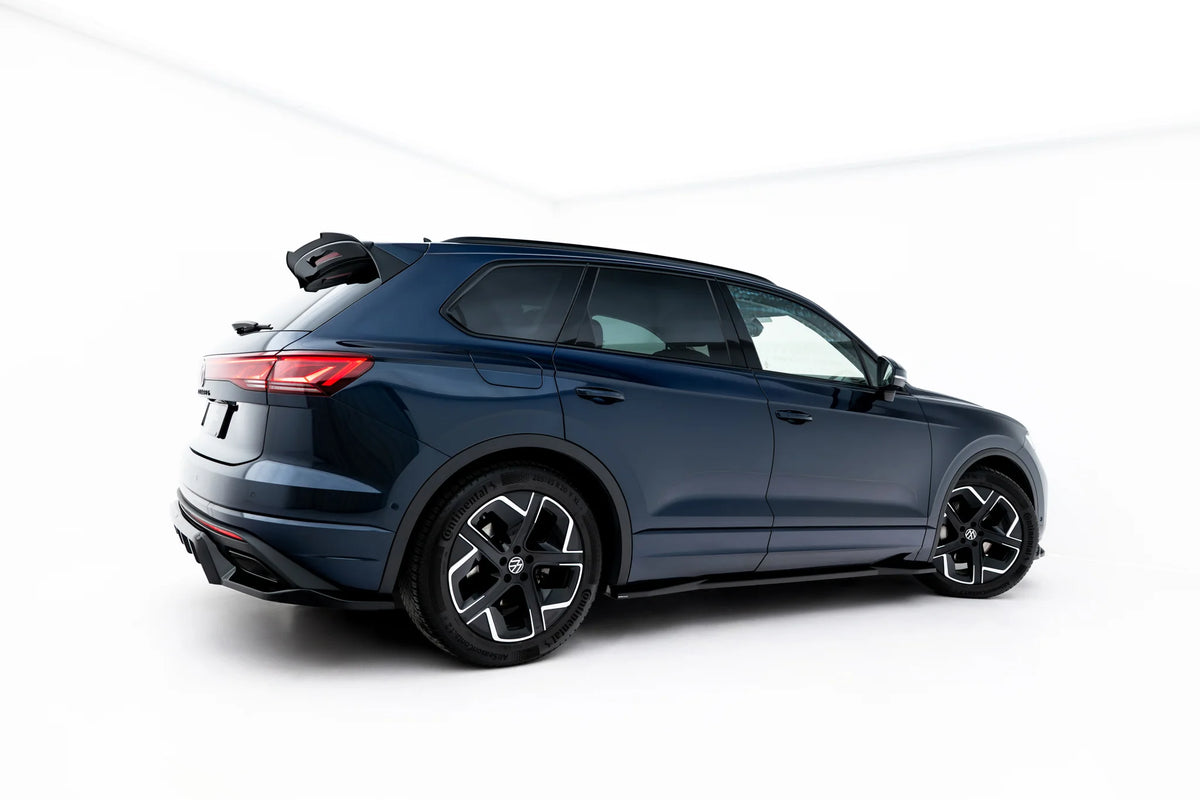 Sideskjørt diffusers i blank sort ABS til Volkswagen Touareg Elegance Mk3 Facelift