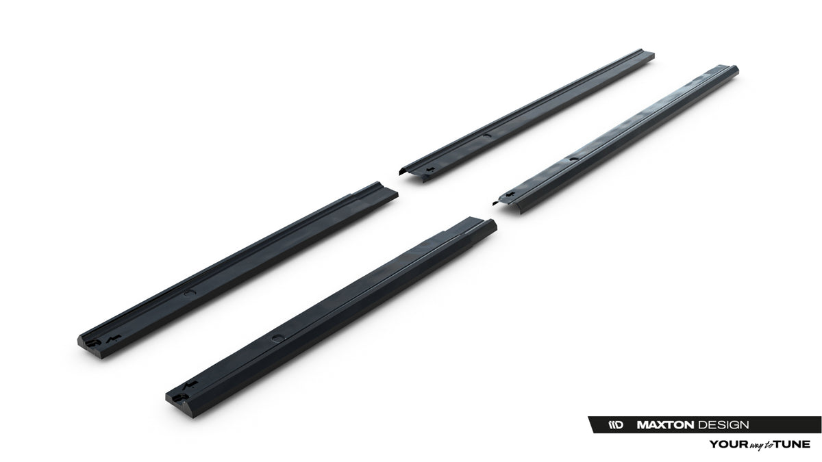 ABS sideskjørt diffusers for Volkswagen Transporter T7 i detalj