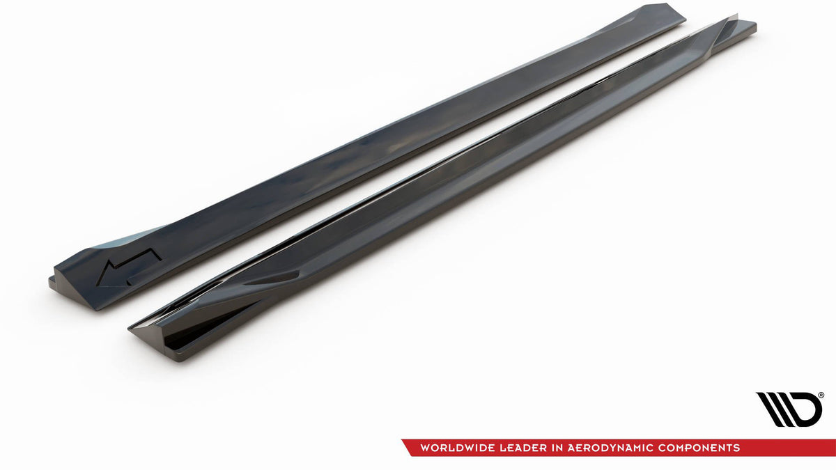 Sideskjørt Volvo XC60 MK2 R-Design med monteringsutstyr fra Maxton Design