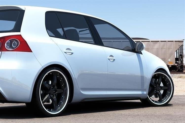 Sideskjørt Vw Golf V Mk6 Gti Look Abs Plastic detaljbilde av profilen