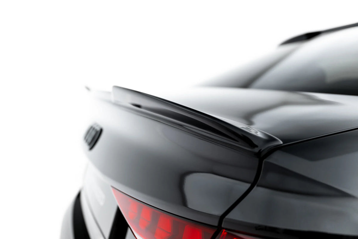 Maxton Design Spoiler Cap 3D montert på hekken til Audi A3 Sedan 8Y