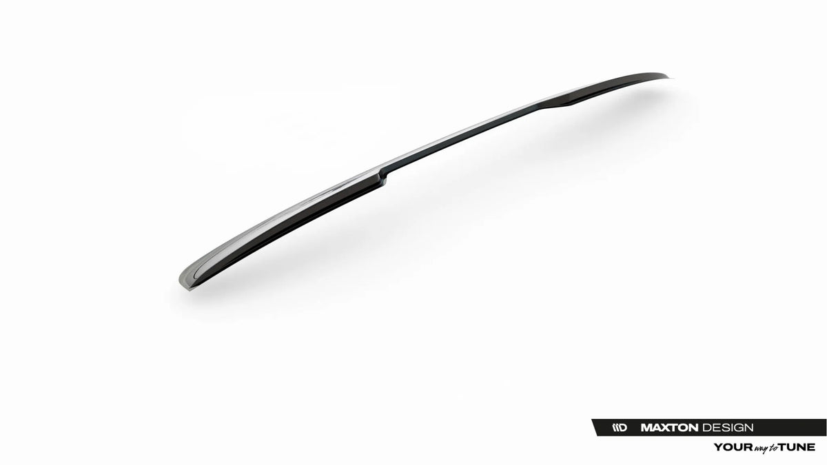 Detaljbilde av 3M-tape på Spoiler Cap 3D til Audi A3 Sedan 8Y