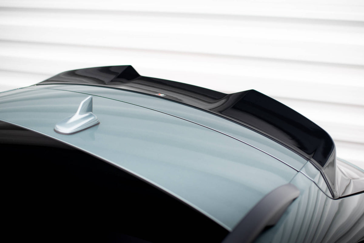Nærbilde av spoiler cap 3D i ABS-plast for Audi A6 Avant C8