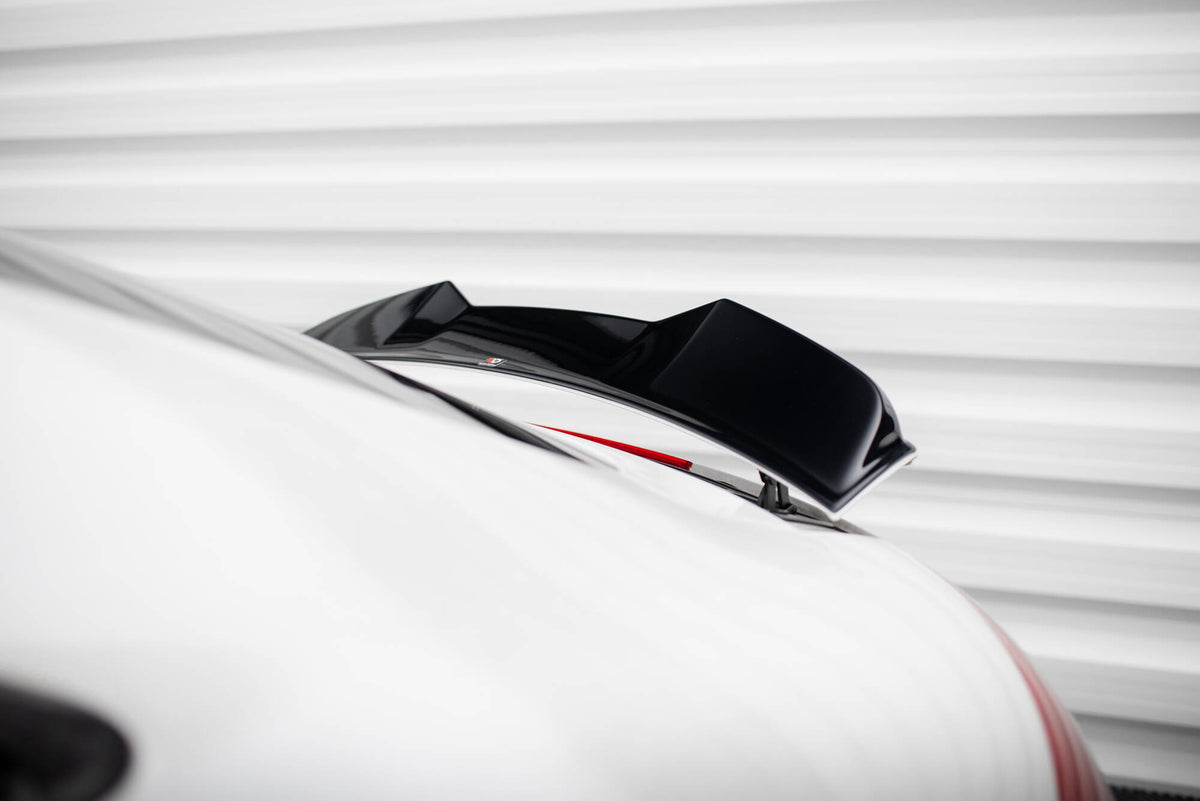 Hekspoiler 3D for Audi TT 8J vist ovenfra med overflatedetaljer