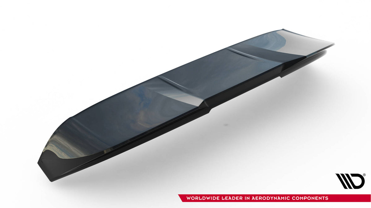 Spoilerforlenger 3D til Ford Fiesta ST MK7 Facelift sett ovenfra