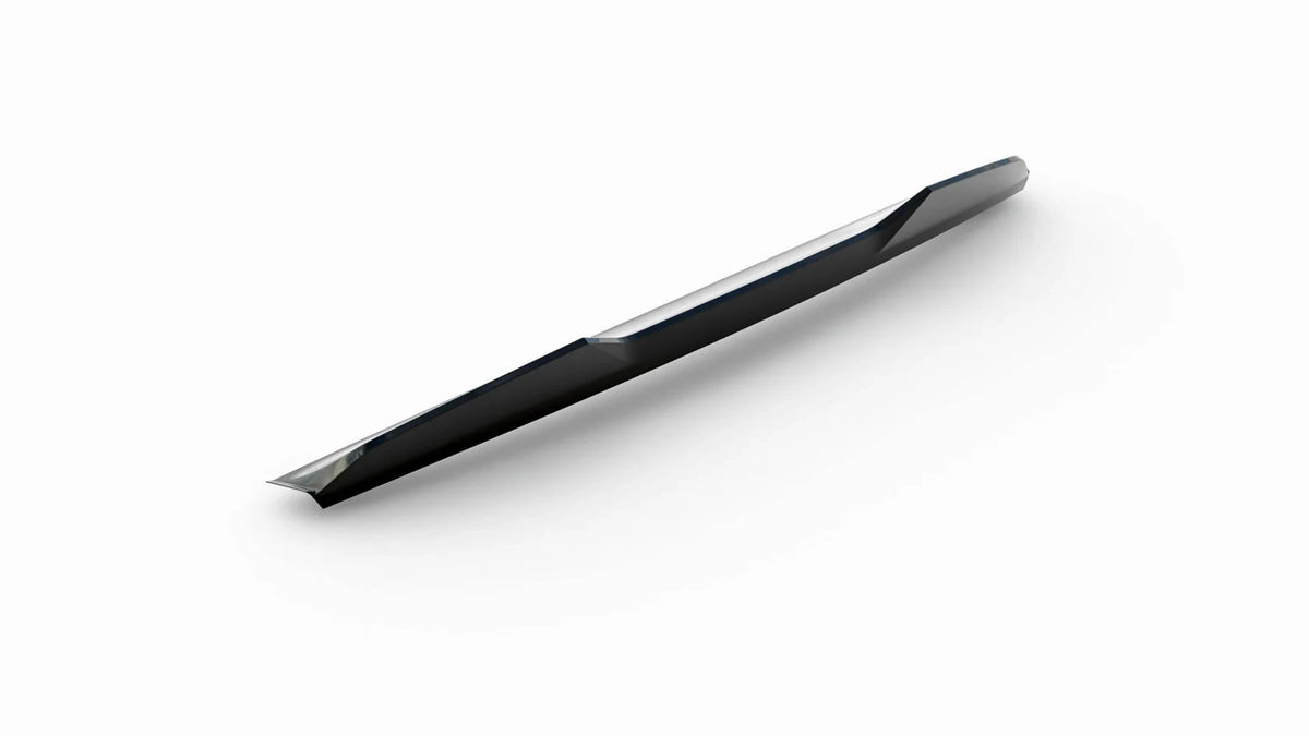 Detaljbilde av 3D-spoiler cap med gloss black overflate til Land Rover Discovery Mk5
