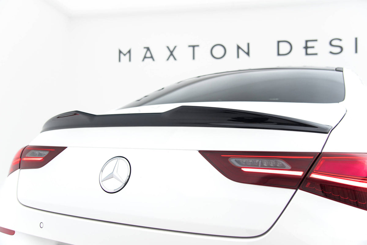 Spoiler Cap 3D i blank sort til Mercedes-Benz CLA Coupé C118 Facelift