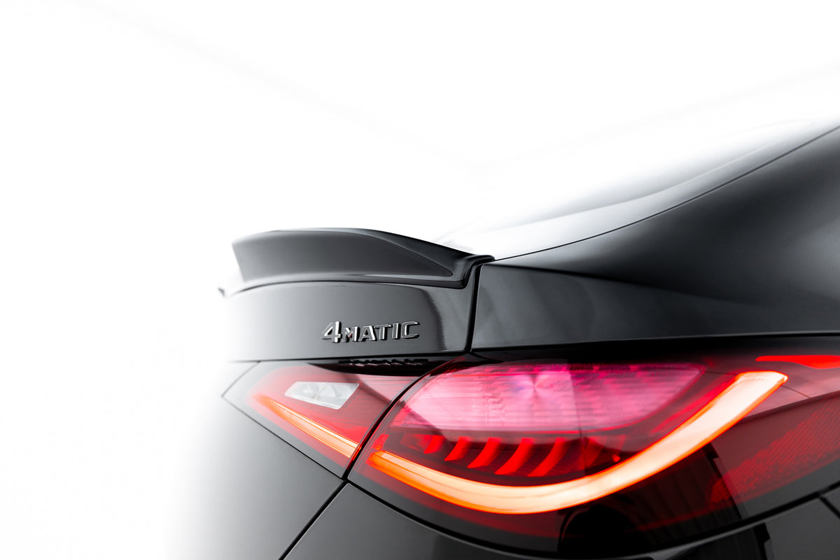 Blank sort spoiler cap til Mercedes GLC Coupe C254 AMG-Line