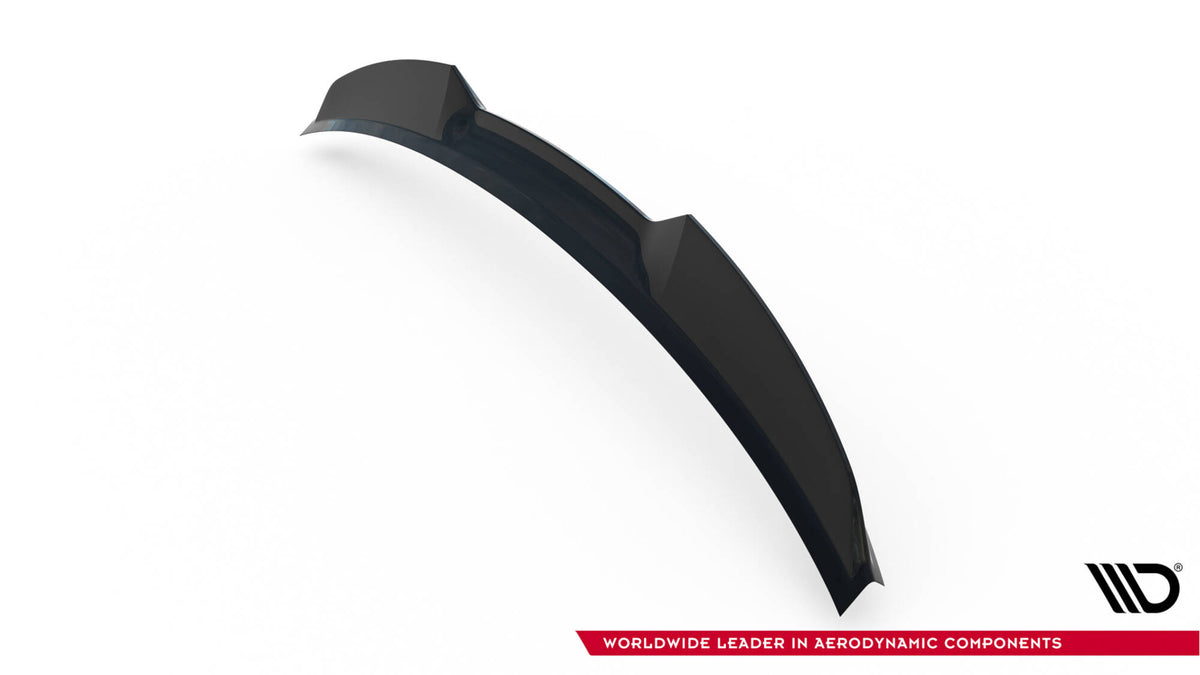 Spoiler Cap 3D til Skoda Octavia Liftback sett ovenfra, viser tredimensjonal kontur
