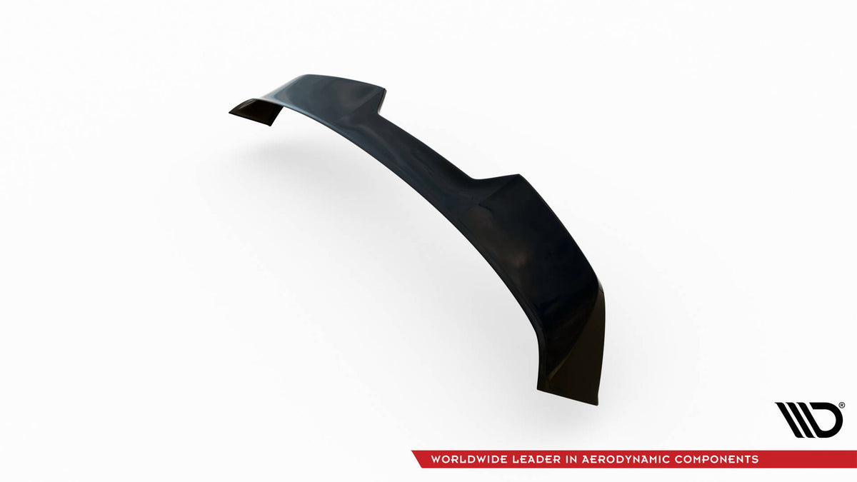 Spoiler cap i ABS-plast til VW Polo GTI Mk6 vist fra skrå vinkel