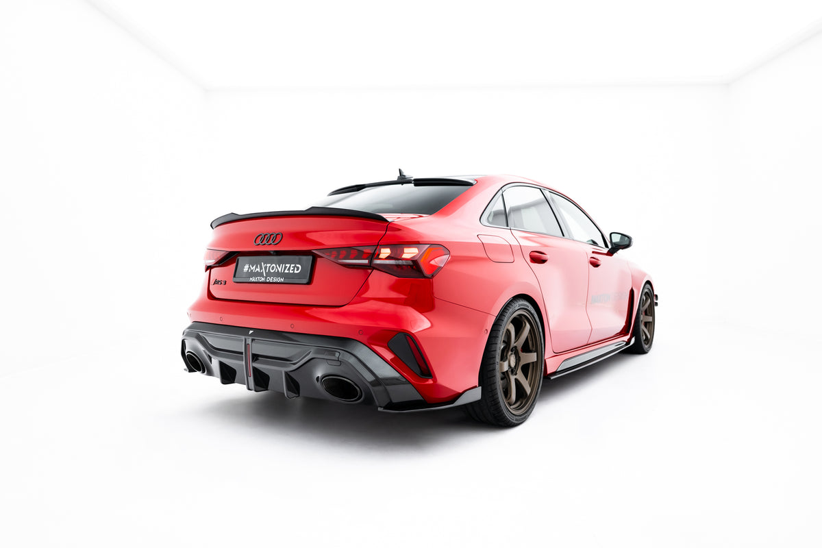 Spoiler Cap med 3M-tape til Audi A3 / S3 Sedan 8Y Facelift