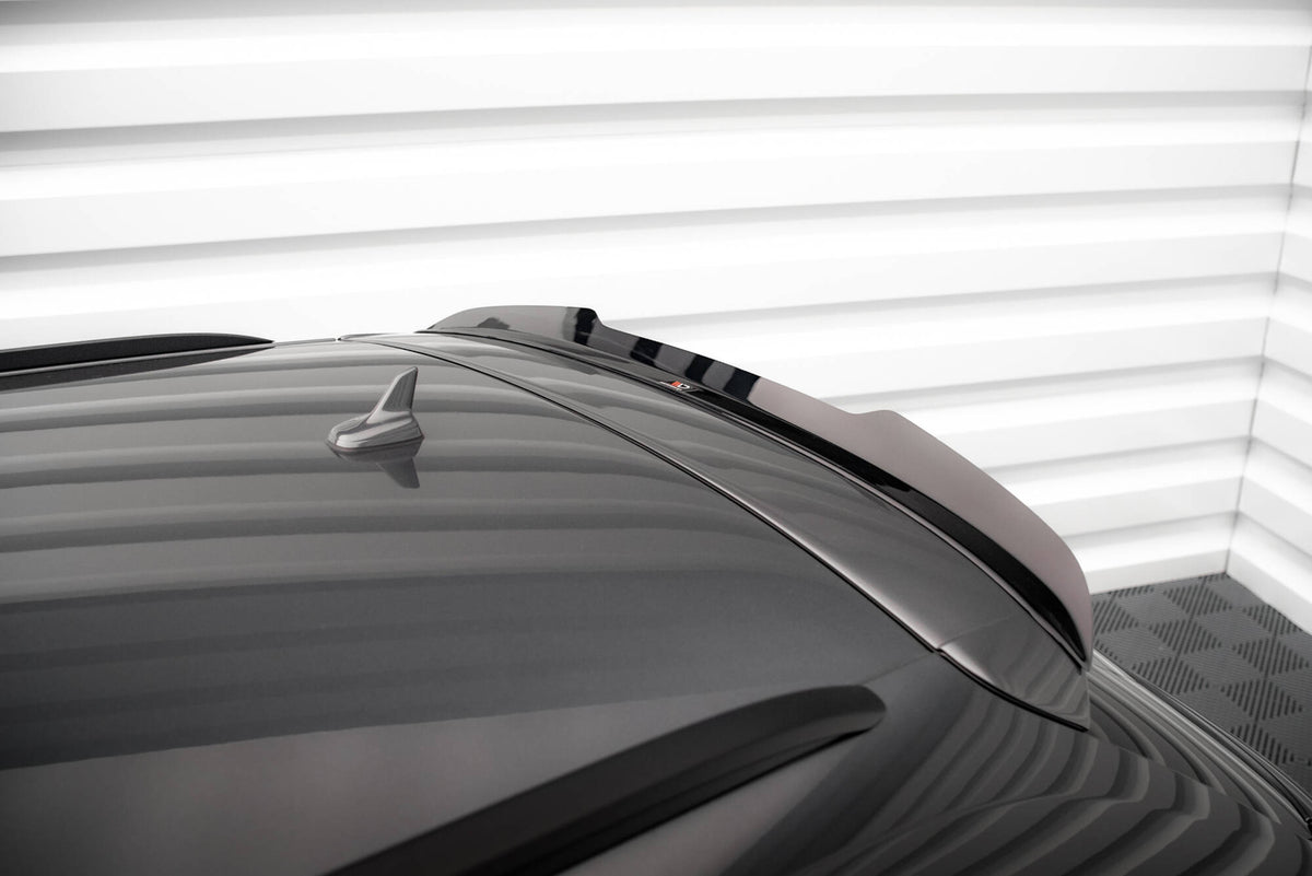 Nærbilde av spoiler cap i ABS-plast for Audi A4 S-Line Avant