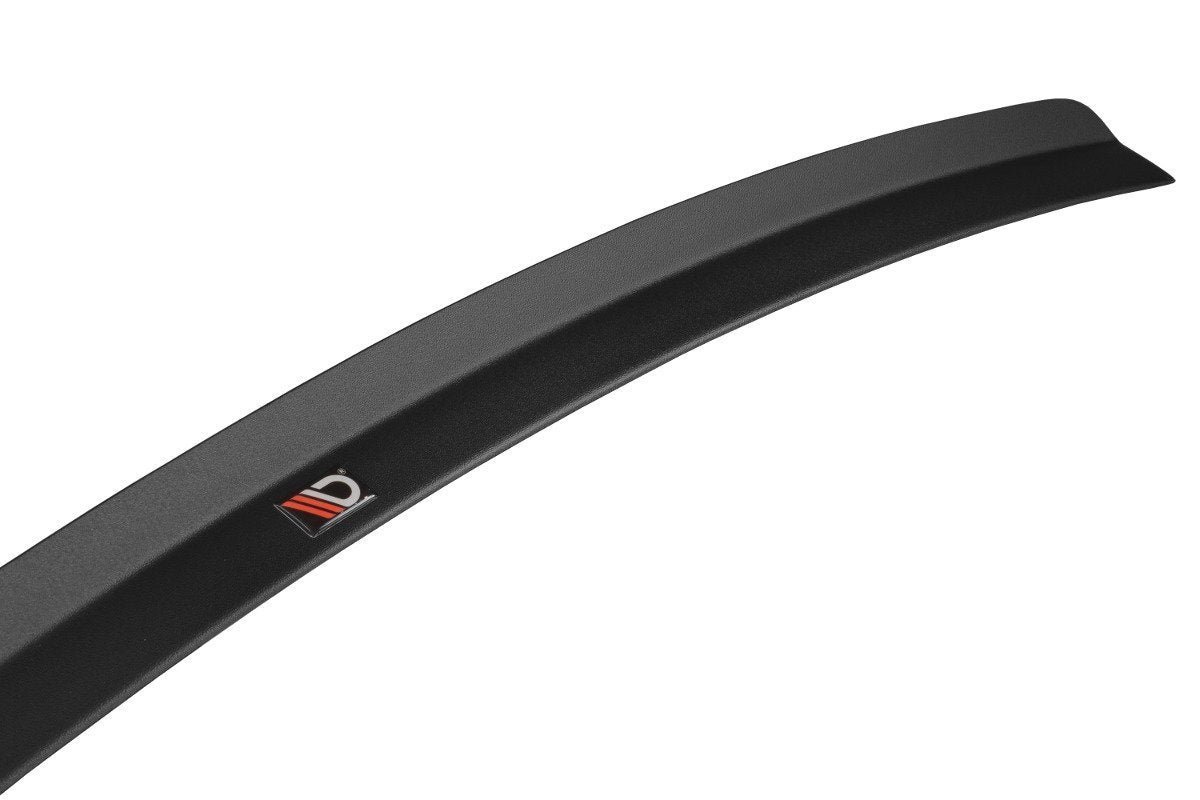 Nærbilde av spoiler cap i strukturert svart finish for Audi S6 C5 Sedan