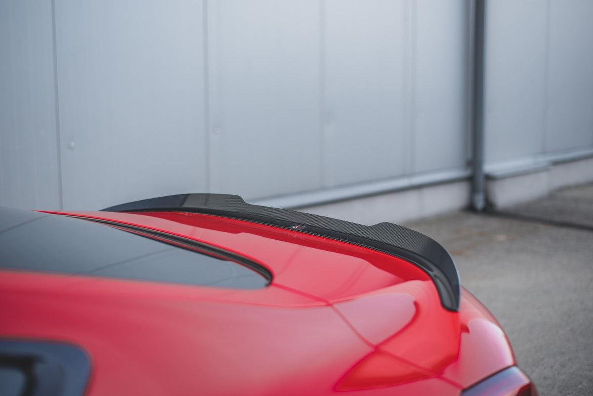 BMW 8-Serie G15 Coupe frontspoiler Maxton Design sidevinkel montert