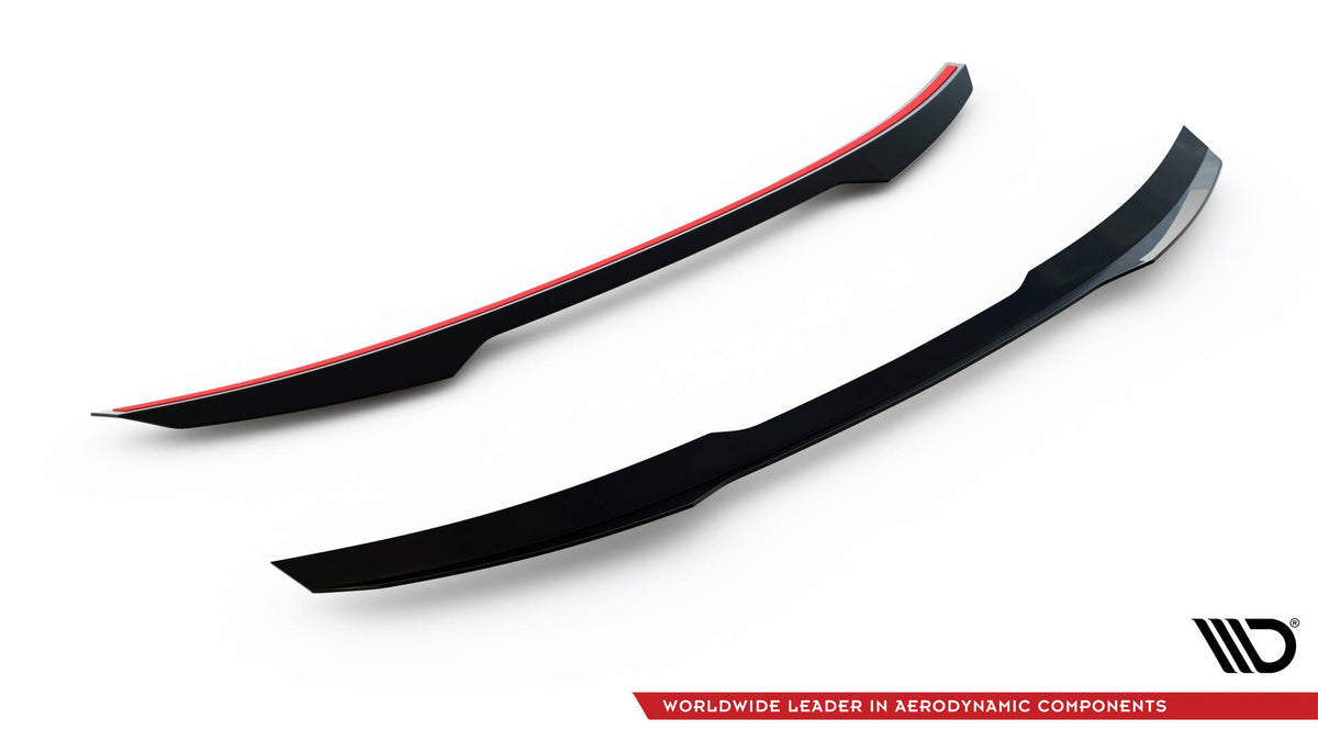Detalj av ABS-plast overflate på M-Maxton spoiler BMW M135i F40