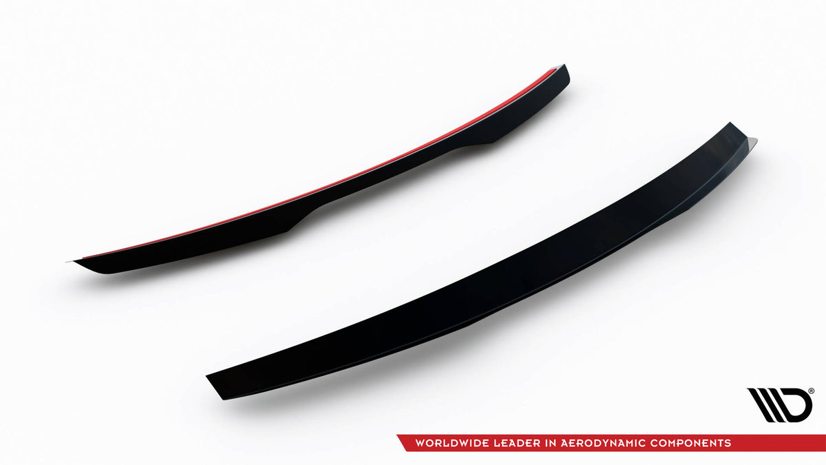 Spoiler cap med medfølgende 3M-tape og avfettingsklut til Smart Fortwo