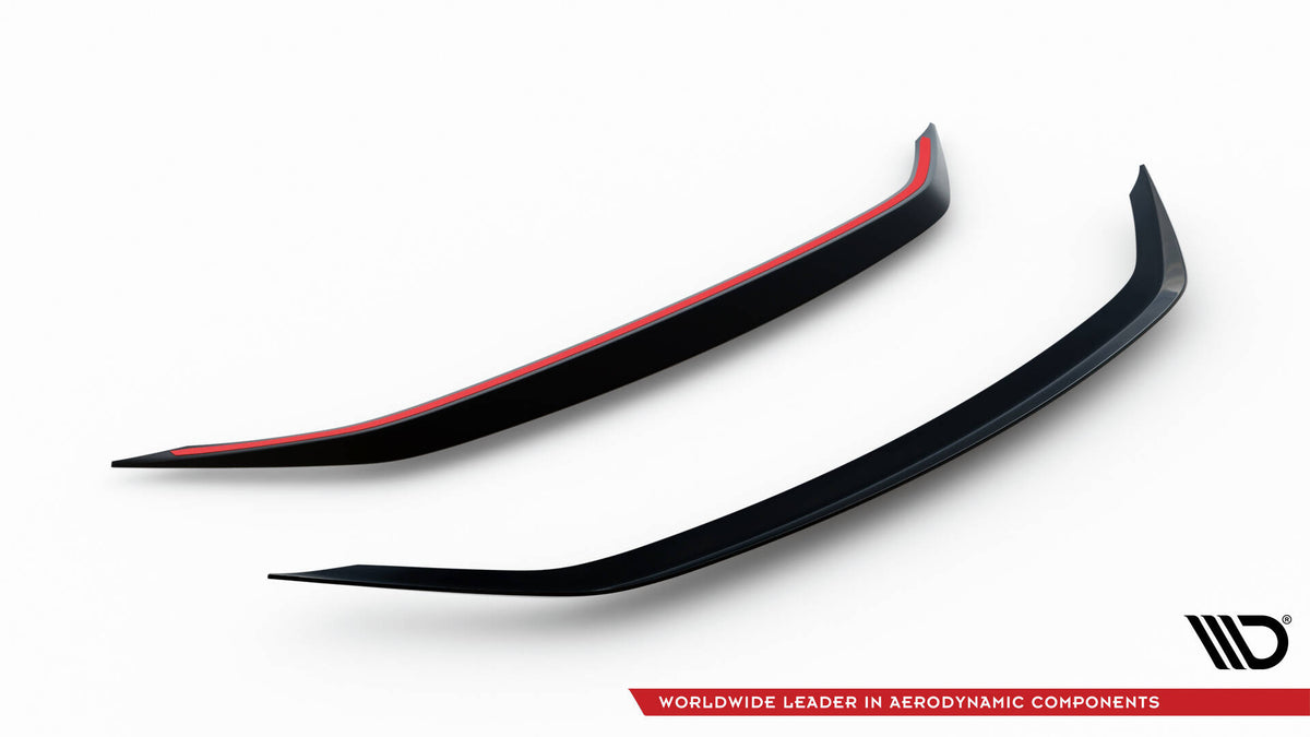 Spoiler cap til Chevrolet Camaro SS MK6 Facelift sett ovenfra