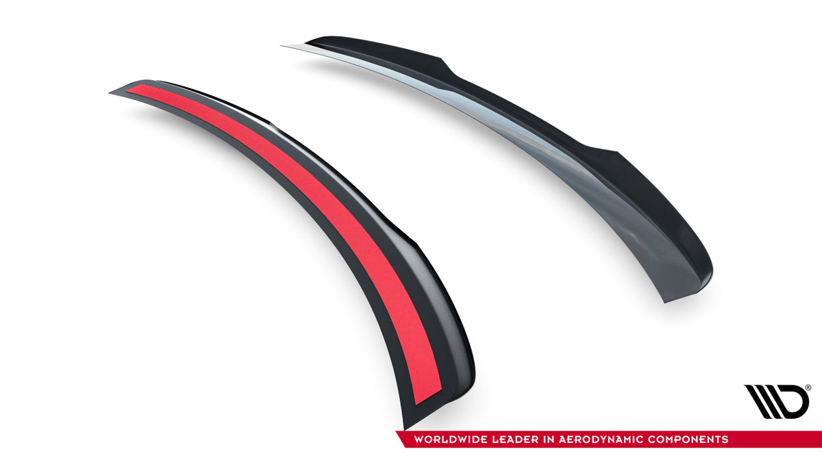 Blank sort Spoiler Cap fra Maxton Design til Ford Mustang Dark Horse Mk7