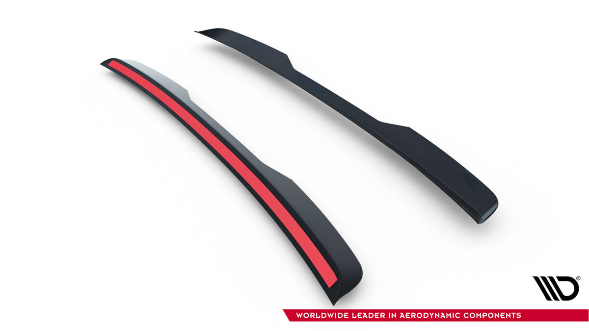 Spoiler cap for Ford Tourneo Courier med medfølgende 3M-tape og avfettingsklut