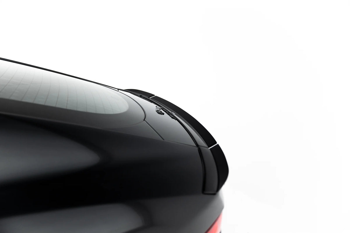 Maxton Design Spoiler Cap i blank sort finish for Jaguar F-Type