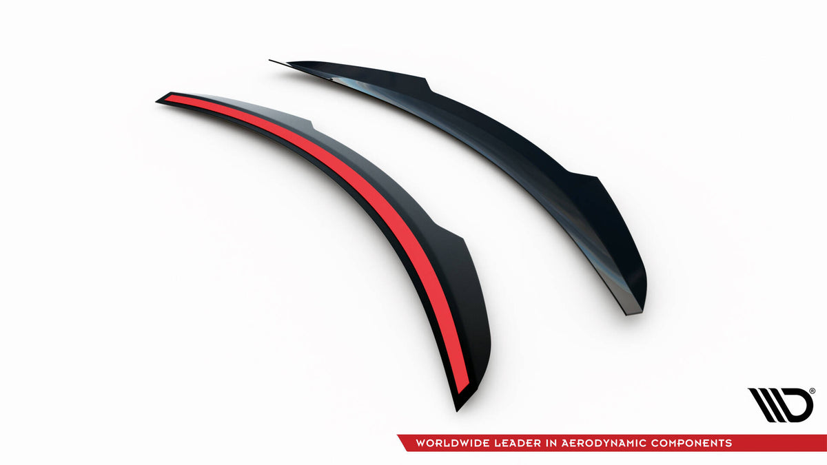 Hekkspoiler-forlenger for Maserati Granturismo S Mk1 vist fra siden