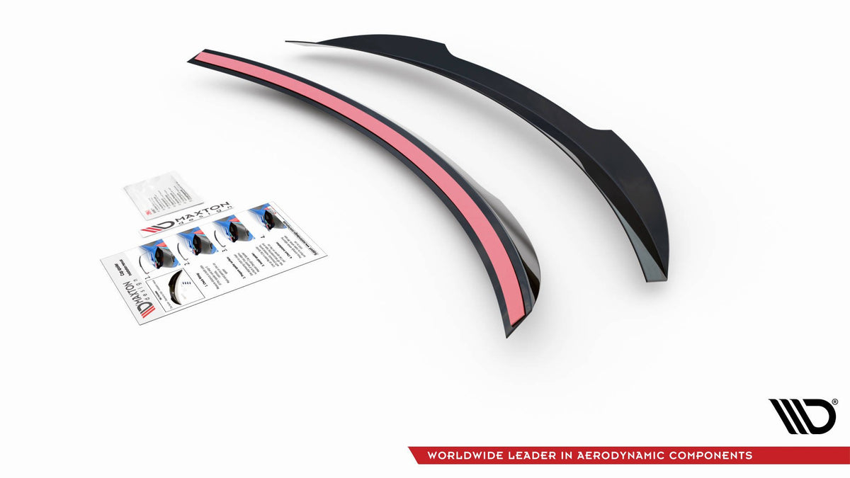 Blank sort spoiler cap fra Maxton Design til Mercedes-AMG CLS 53 C257