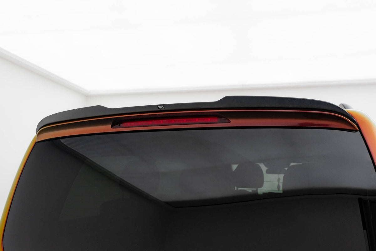 Spoiler Cap i blank sort ABS til Mercedes-Benz V-Klasse W447 Facelift AMG-Line