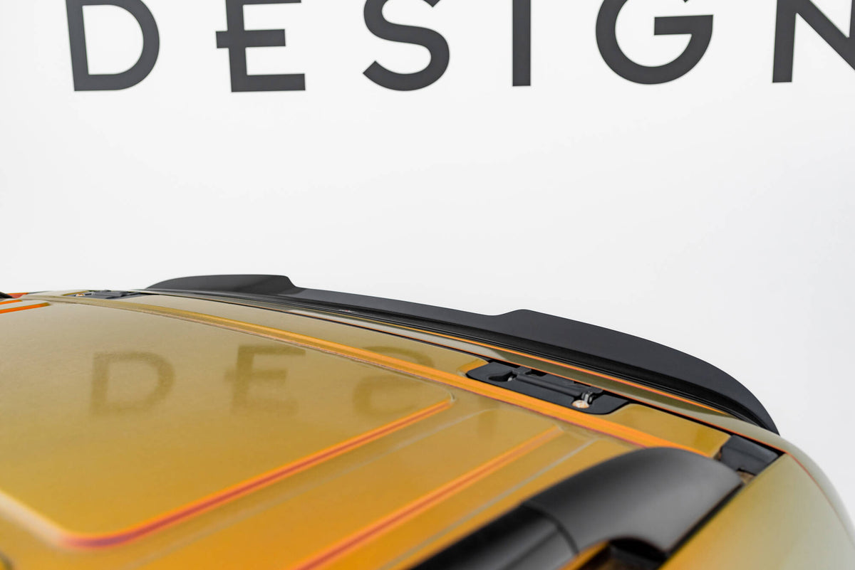 Nærbilde av Spoiler Cap for Mercedes V-Klasse W447 Facelift i Gloss Black
