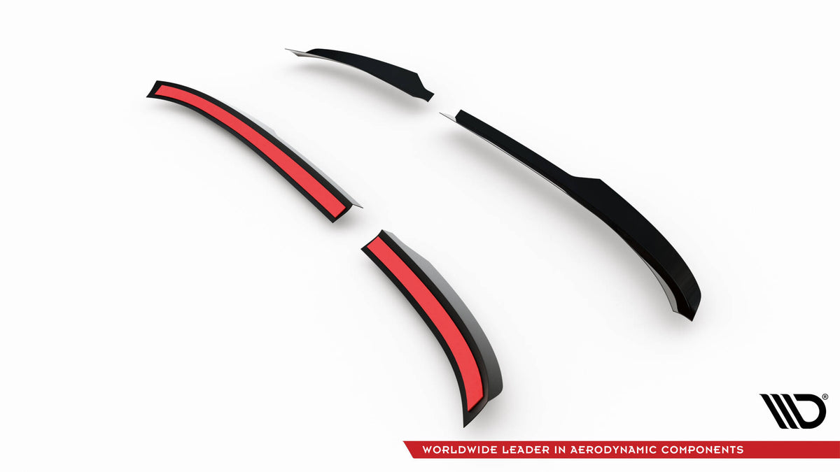 Mercedes W420 T-Klasse med Maxton Design spoiler cap montert pa bakluke