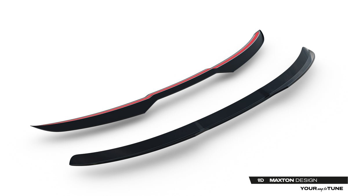Opel Grandland Mk1 hekkparti med montert Spoiler Cap i Gloss Black
