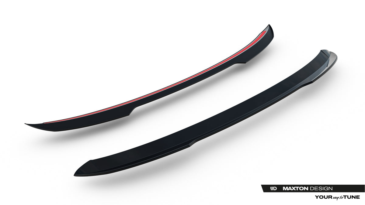 Spoiler Cap til Renault Clio Mk5 Facelift med 3M-tape