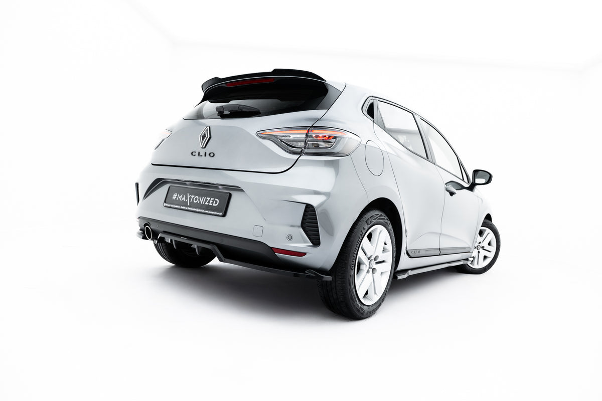 Blank sort Spoiler Cap fra Maxton Design til Renault Clio Mk5