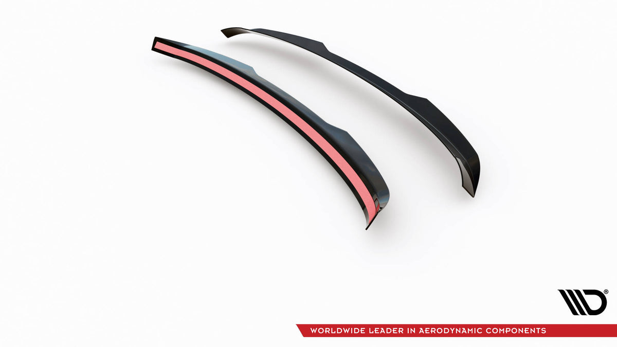 Spoiler cap med medfølgende 3M tape og avfettingsklut for Seat Ibiza