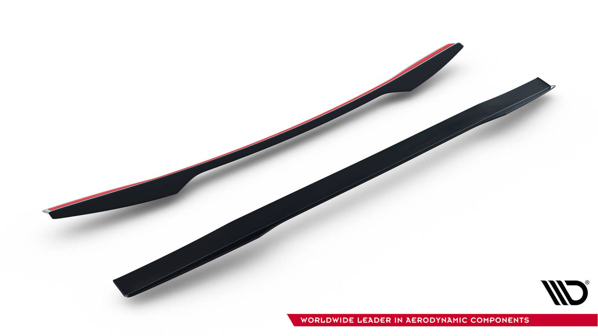 Hekkspoiler-forlenger til Impreza WRX STI MK3 Facelift med medfølgende 3M-tape