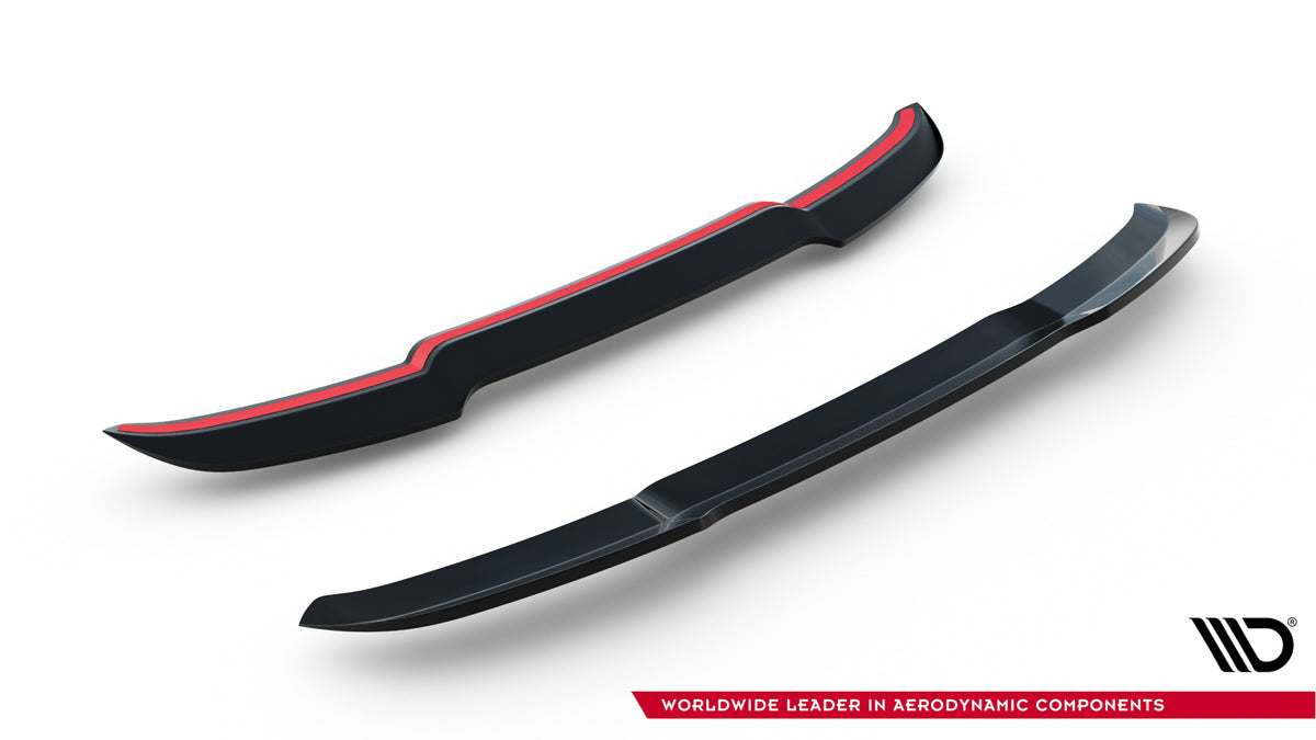 Detaljbilde av ABS-overflate på Spoiler Cap for BMW 1-serie F70