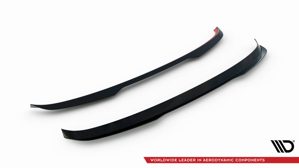 Spoiler BMW 5 Touring G31 sett fra siden, viser aerodynamisk profil