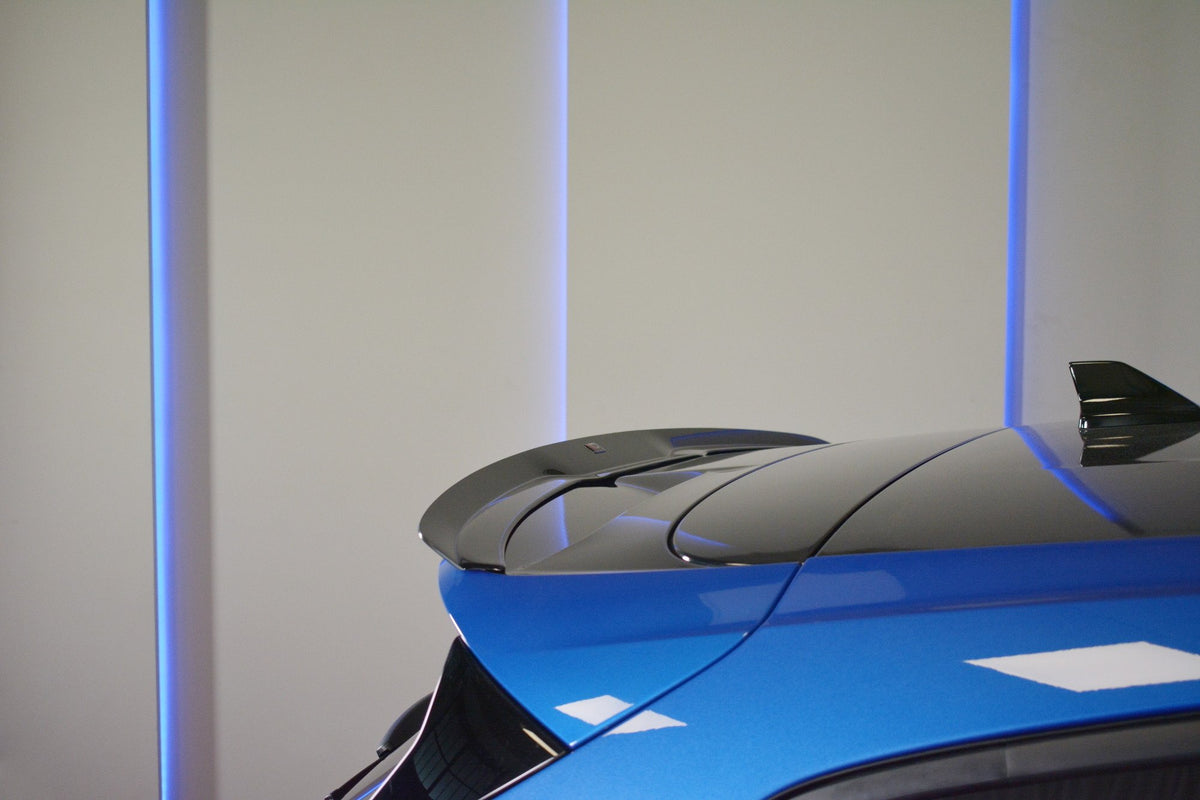 Nærbilde av spoiler cap V.2 i ABS-plast for Ford Focus MK4 ST-Line
