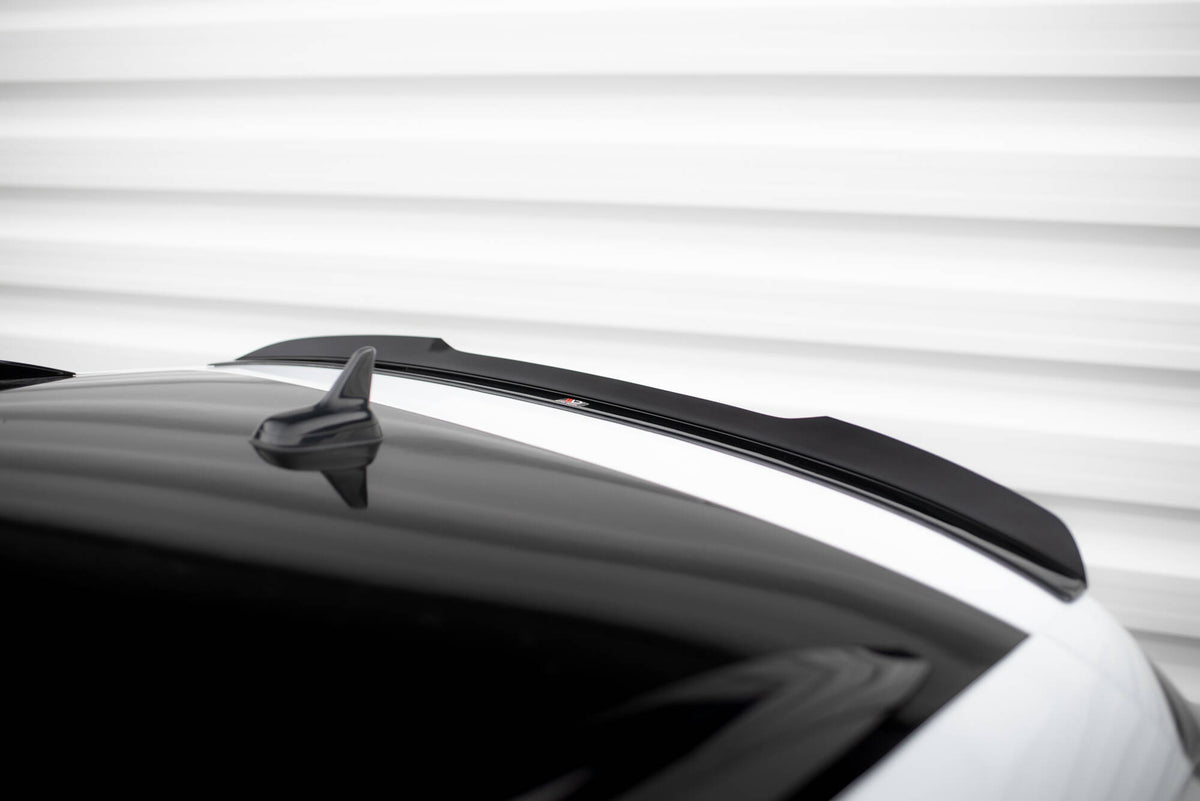 Nærbilde av spoiler cap V.2 for Skoda Kodiaq som viser ABS-materialets tekstur