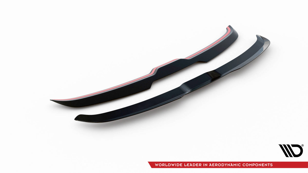 Leveringsomfang med spoiler cap, 3M-tape og renseklut til BMW 1-serie F70