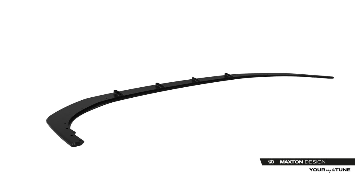Detalj av frontsplitter til BMW 2 Gran Coupe F74 i 10 mm ABS-plast