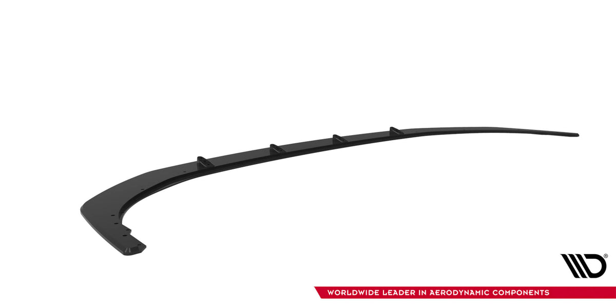 Detalj av 10 mm ABS-plate på frontsplitter til BMW M135i F70