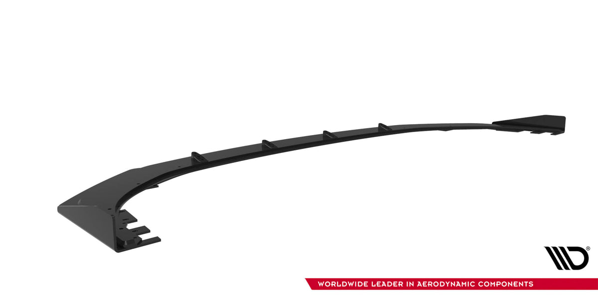Frontsplitter i 10 mm ABS til BMW M135i F70 sett forfra
