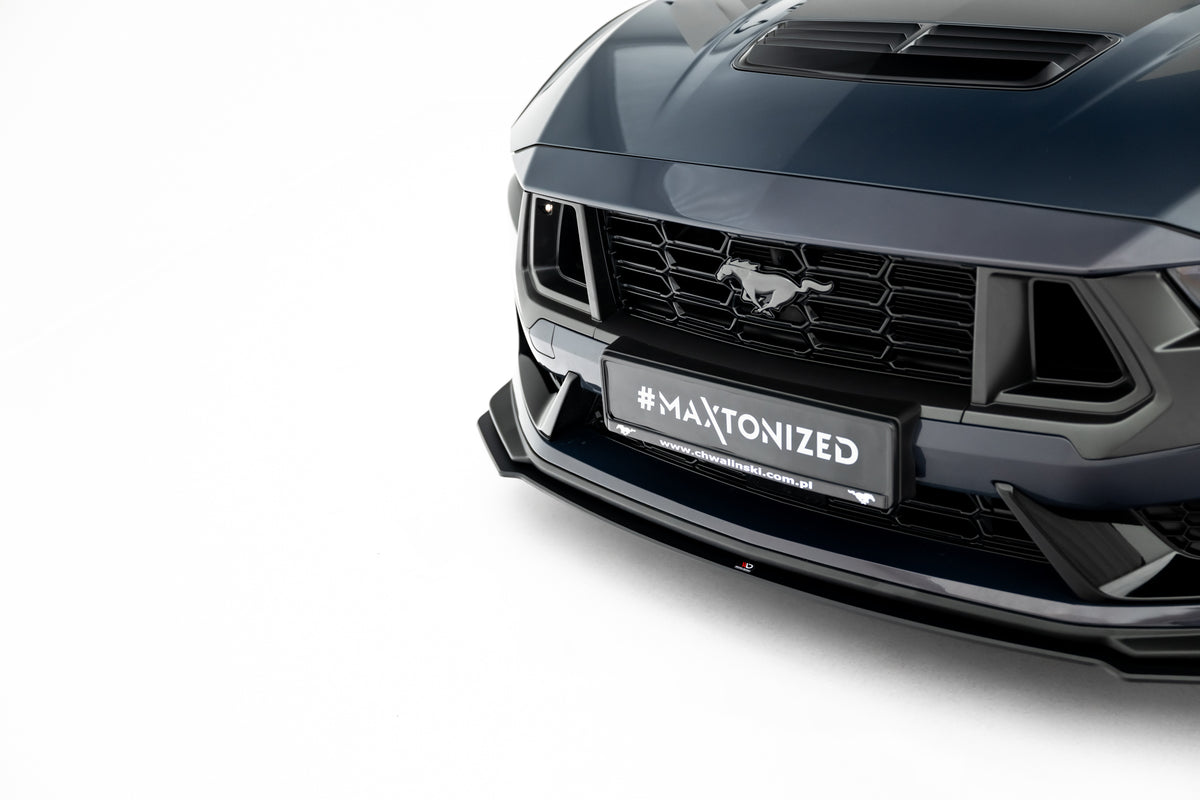 Frontsplitter Ford Mustang Dark Horse Mk7 sett fra siden