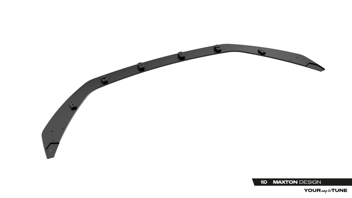 Detaljbilde av 10 mm ABS-plast på frontsplitter til Jaguar F-Type X152